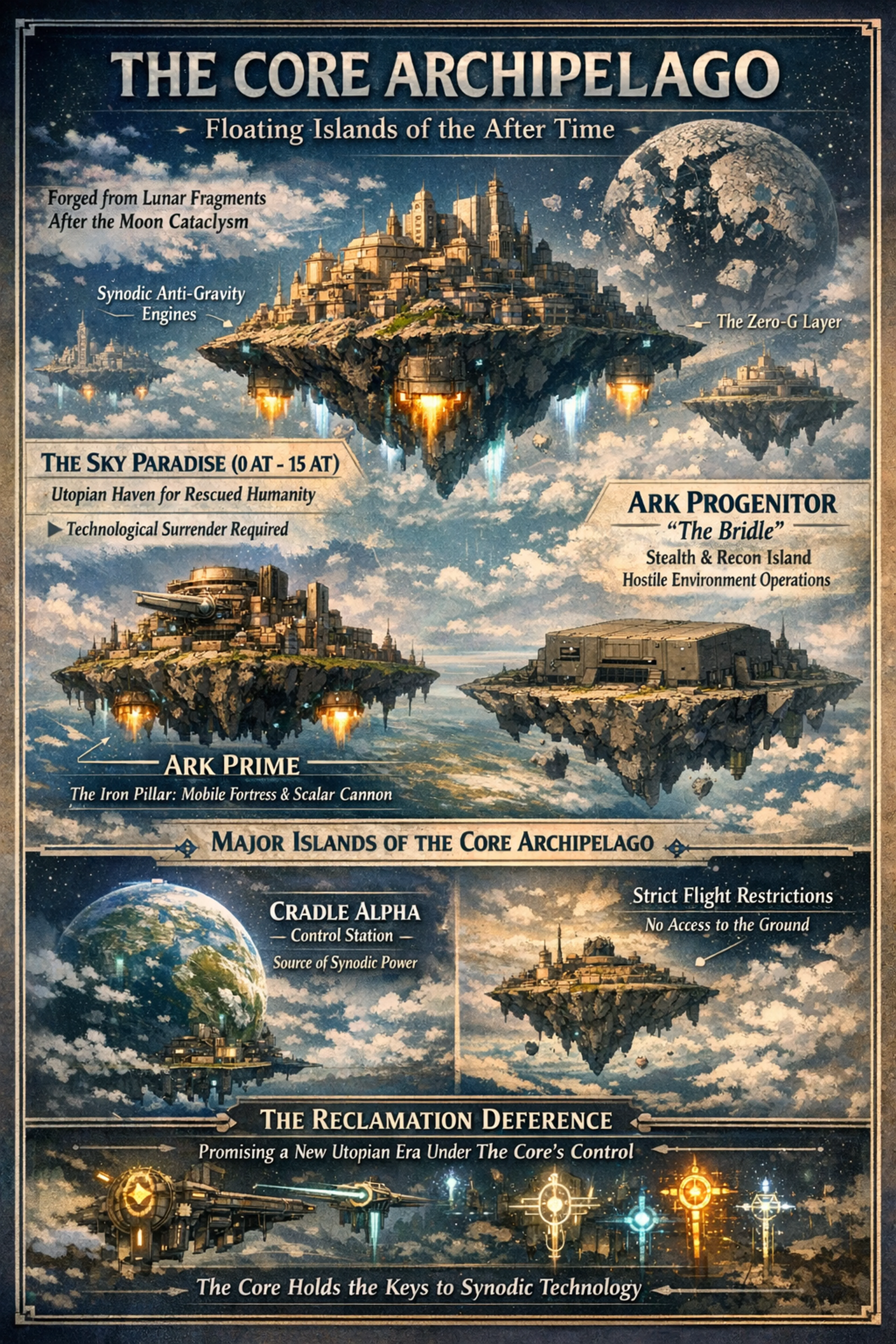 The Core Archipelago - Vertical Profile