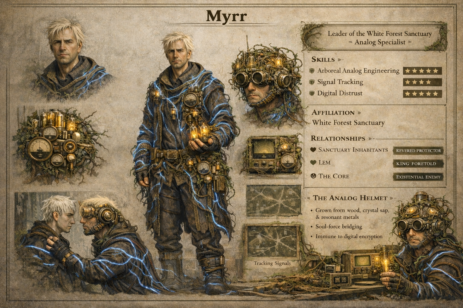 Myrr - Leader of the Analog Sanctuary